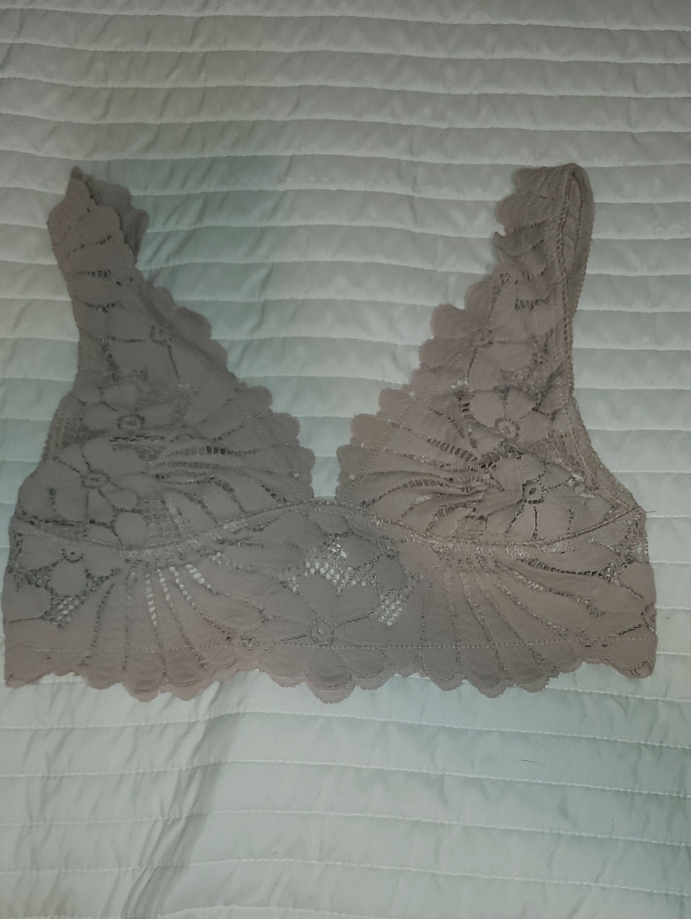 Free People Petal Party lace bralette ( No Boob Pads)